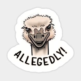Allegedly Sticker